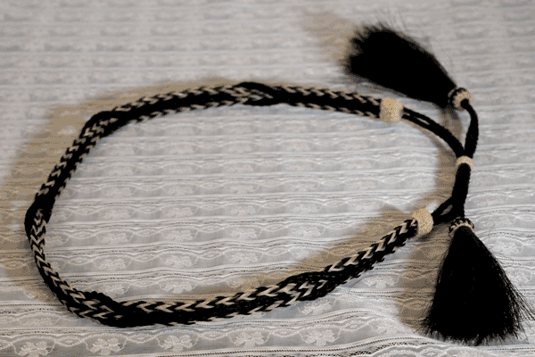 Twisted Horse Hair Hat Band